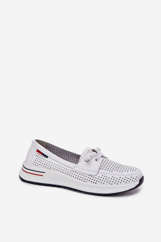 apavi  ar platformu baltas krāsas Violeth   apavi  ar platformu baltas krāsas Violeth