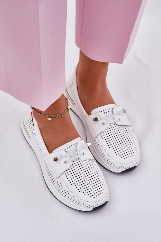 apavi  ar platformu baltas krāsas Violeth   apavi  ar platformu baltas krāsas Violeth