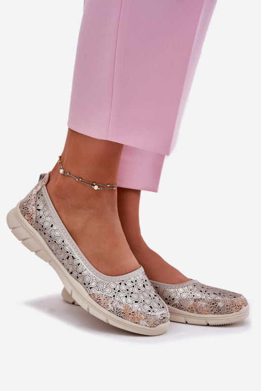 Balerīnas Zelta krāsas Leaneila     Balerīnas Zelta krāsas Leaneila