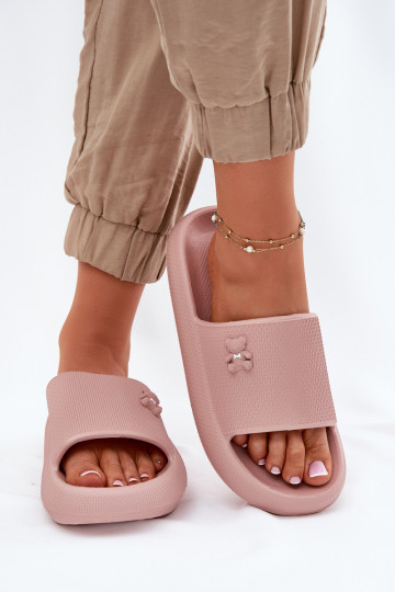 Vieglas čības uz pirksta sieviešu čības ar platformu  Vinceza 75210 Rozā krāsas 2