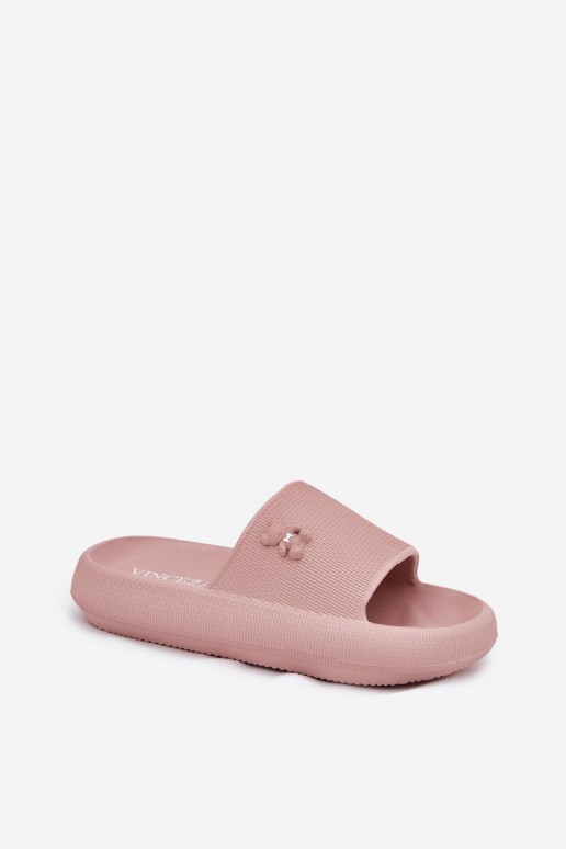 Vieglas čības uz pirksta sieviešu čības ar platformu  Vinceza 75210 Rozā krāsas