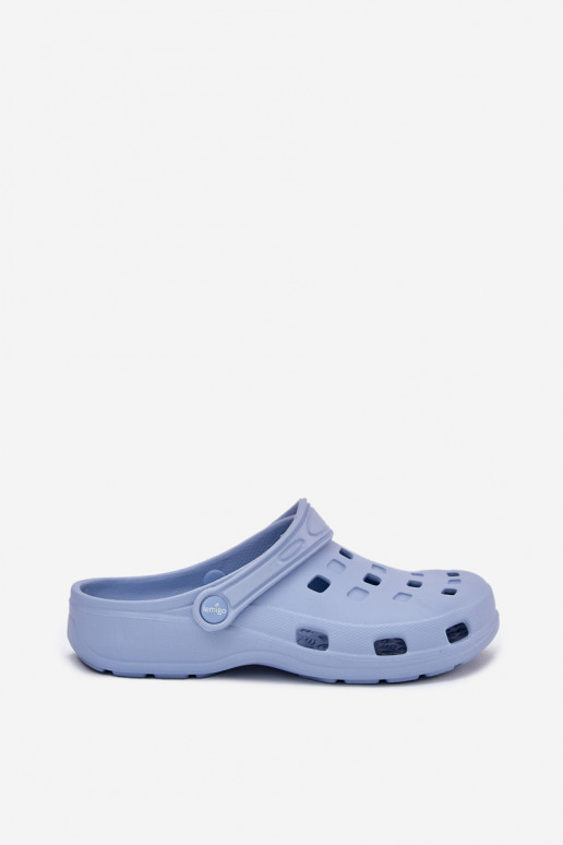 sieviešu čības Vieglas čības uz pirksta LEMIGO 806 Zilas krāsas sieviešu čības Vieglas čības uz pirksta LEMIGO 806 Zilas krāsas