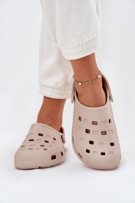 sieviešu čības Vieglas čības uz pirksta LEMIGO 806 smilšu krāsas sieviešu čības Vieglas čības uz pirksta LEMIGO 806 smilšu krāsas