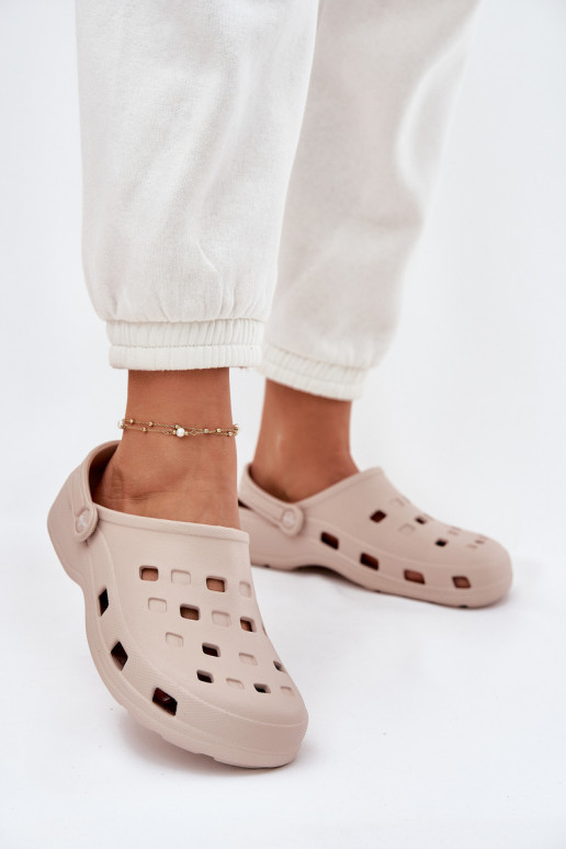 sieviešu čības Vieglas čības uz pirksta LEMIGO 806 smilšu krāsas sieviešu čības Vieglas čības uz pirksta LEMIGO 806 smilšu krāsas