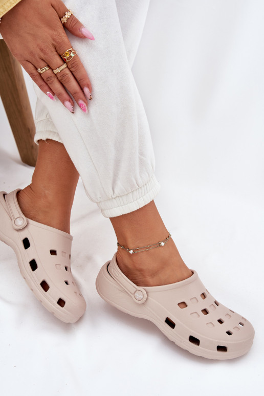 sieviešu čības Vieglas čības uz pirksta LEMIGO 806 smilšu krāsas sieviešu čības Vieglas čības uz pirksta LEMIGO 806 smilšu krāsas