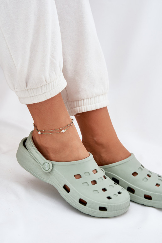 sieviešu čības Vieglas čības uz pirksta LEMIGO 806 piparmētras krāsas sieviešu čības Vieglas čības uz pirksta LEMIGO 806 piparmētras krāsas