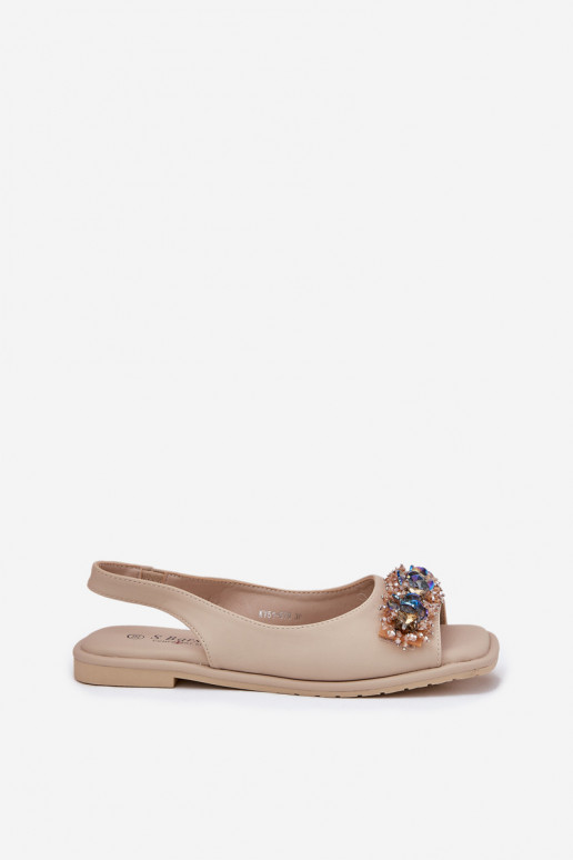 līdzenas zoles basenes ar mirdzošiem spīdumiem S.Barski KV51-079 smilšu krāsas