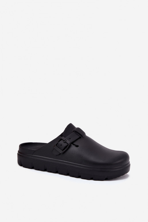 Vieglas čības uz pirksta sieviešu čības ar siksniņām I ar sprādzēm Melns Larinie Vieglas čības uz pirksta sieviešu čības ar siksniņām I ar sprādzēm Melns Larinie