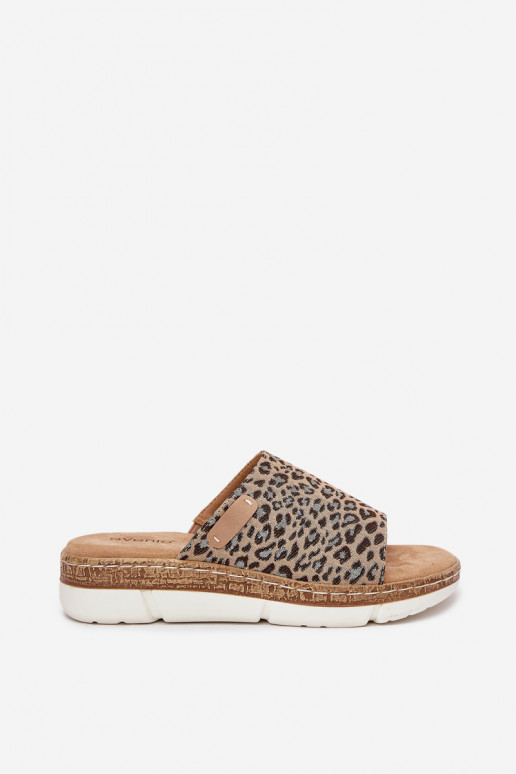 sieviešu čības  ar leoparda kažokādas rakstu Norozi sieviešu čības  ar leoparda kažokādas rakstu Norozi