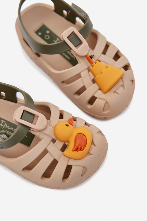 sandales Bērnu apavi ar lipīgām aizdarēm 83619 Ipanema Summer XV Baby smilšu krāsas sandales Bērnu apavi ar lipīgām aizdarēm 83619 Ipanema Summer XV Baby smilšu krāsas