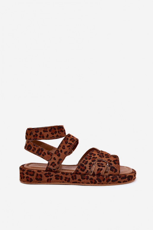 Sieviešu basenes Z ar lipīgām aizdarēmami ar leoparda kažokādas rakstu Uvissa Sieviešu basenes Z ar lipīgām aizdarēmami ar leoparda kažokādas rakstu Uvissa