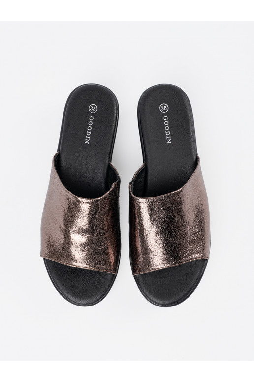 Metallic čības   ar platformu Metallic čības   ar platformu