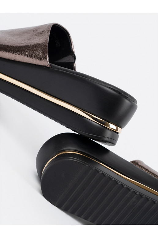 Metallic čības   ar platformu Metallic čības   ar platformu