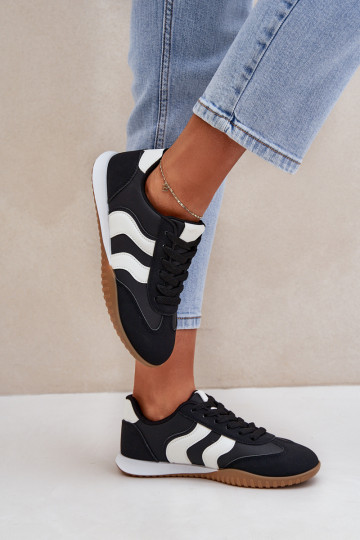 Kurpes    no eko ādas Melns Maretina 2