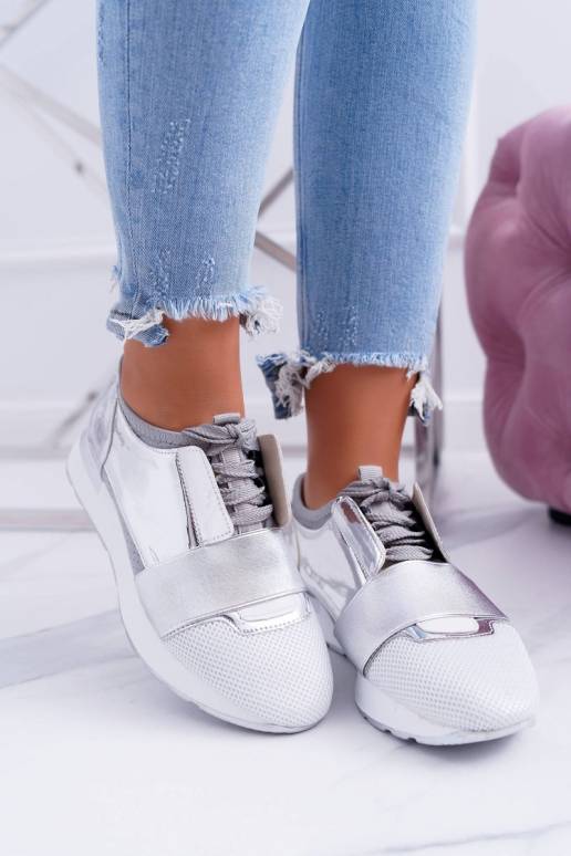 Lu Boo Sudraba krāsas Sportiska stila... Lu Boo Sudraba krāsas Sportiska stila...