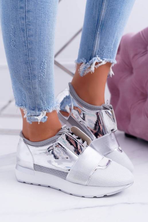 Lu Boo Sudraba krāsas Sportiska stila... Lu Boo Sudraba krāsas Sportiska stila...