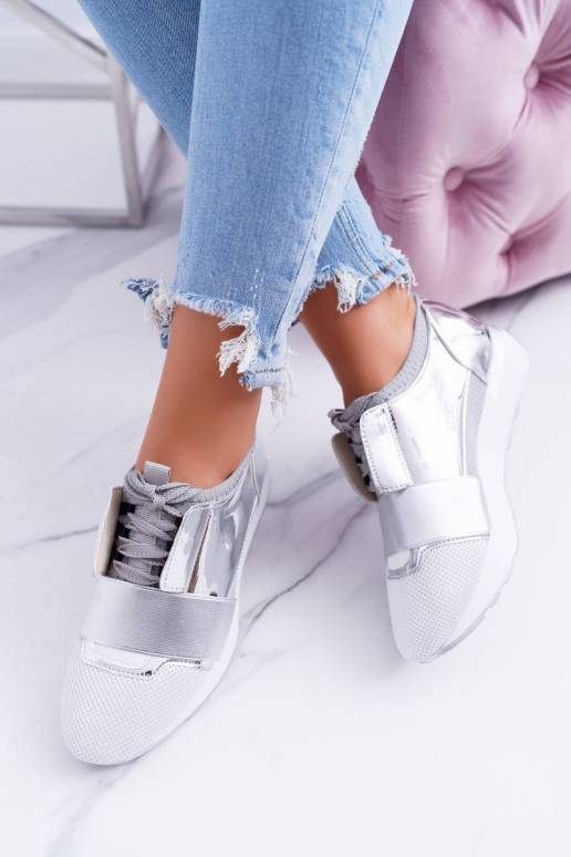 Lu Boo Sudraba krāsas Sportiska stila... Lu Boo Sudraba krāsas Sportiska stila...