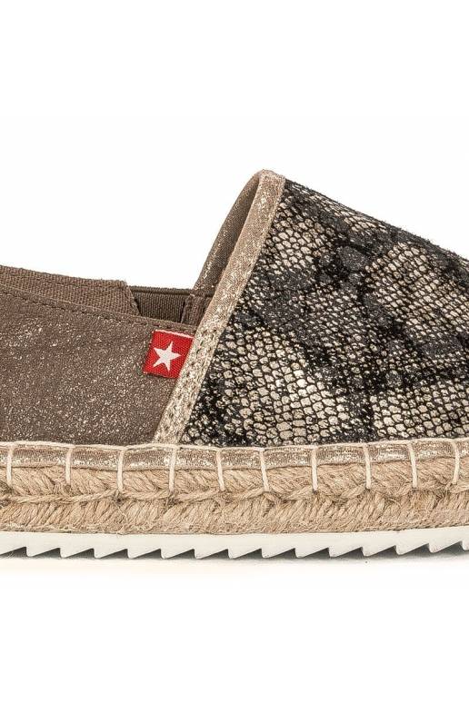 Espadrilles Big Star BAT_FF274A515 GOLD