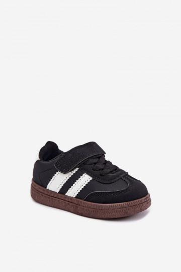 sporta apavi  modeļa apavi Bērnu apavi ar lipīgām aizdarēm Melns Adelina 2