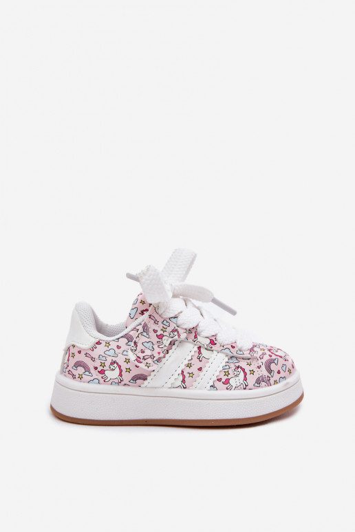 sporta apavi Bērnu  Jednorożca Rozā krāsas Ilana sporta apavi Bērnu  Jednorożca Rozā krāsas Ilana