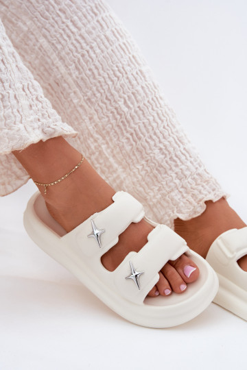 Vieglas čības uz pirksta sieviešu čības ar platformu  Falowena