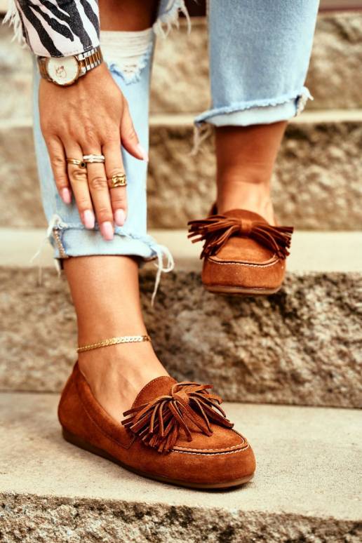 Mokasīni Dabīgas ādas brūnas krāsas... Mokasīni Dabīgas ādas brūnas krāsas...