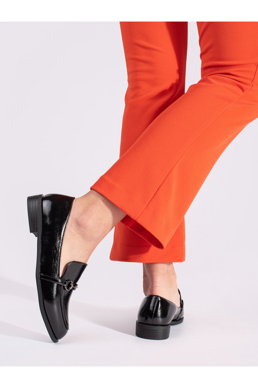 Melns  sieviešu mokasīni  Melns  sieviešu mokasīni