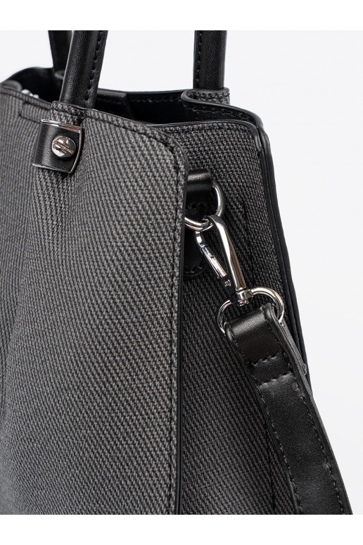 Melnas krāsas średnia Soma z ozdobną chustą