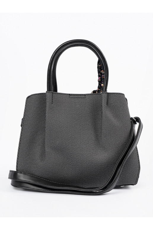 Melnas krāsas średnia Soma z ozdobną chustą