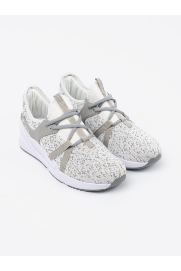 Sporta stila apavi balta krāsa-pelēkas krāsas 2