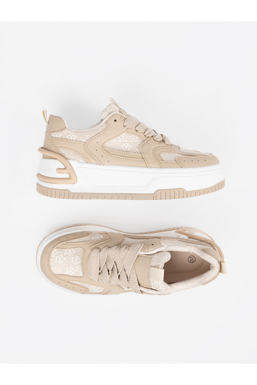 Stilīgasrnas brīvā laika apavi z koronką 