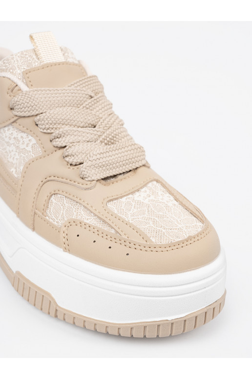 Stilīgasrnas brīvā laika apavi z koronką 