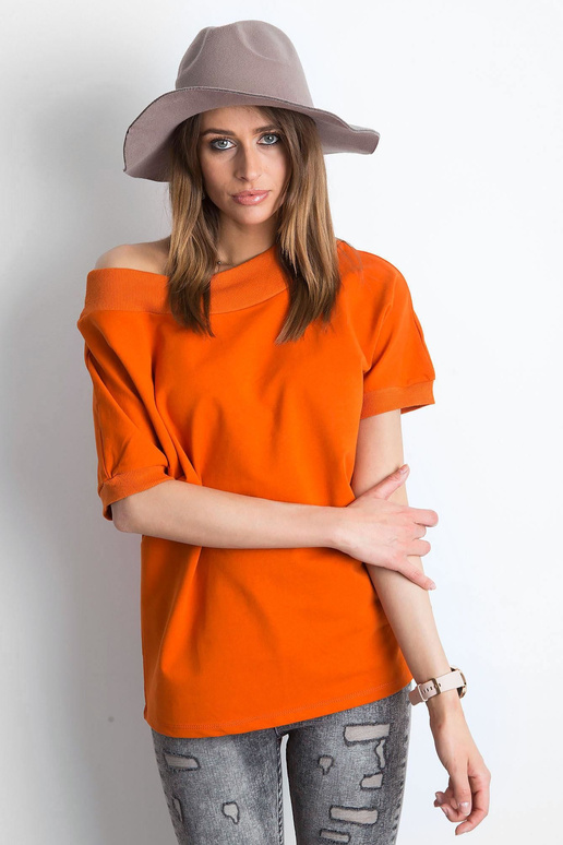 Tumši oranža Lemontree blūze