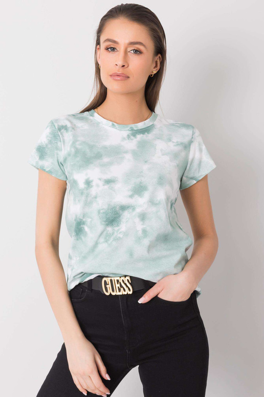 Zaļbalts t-krekls Annette