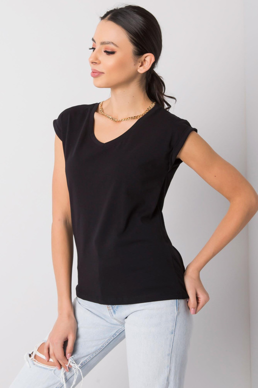 Melns Elisabetta T-krekls Melns Elisabetta T-krekls