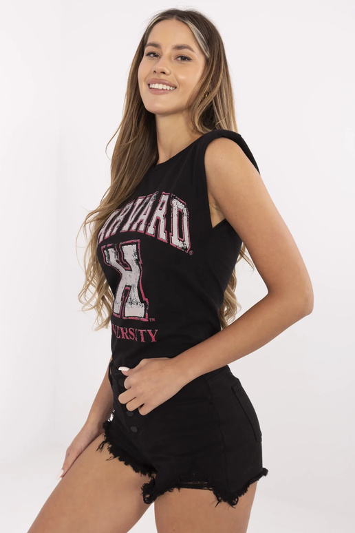 Melns t-krekls Imani Melns t-krekls Imani