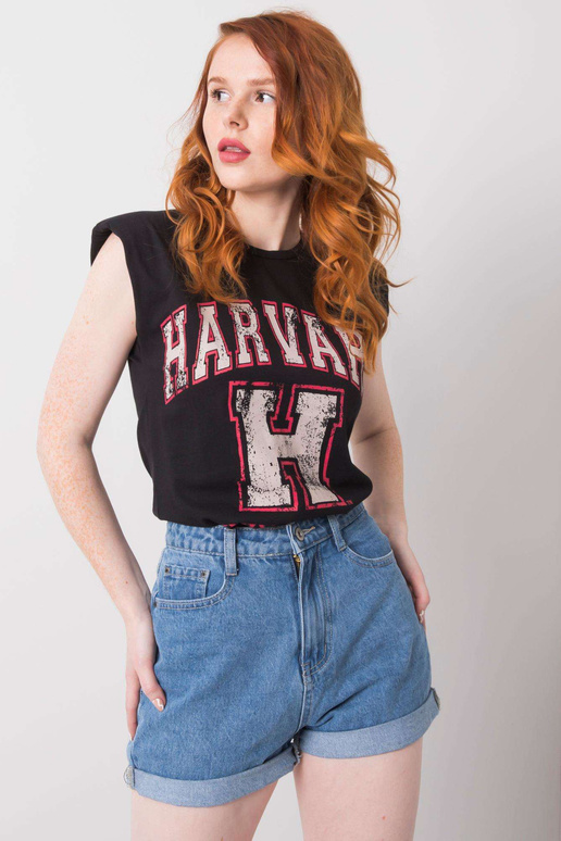 Melns t-krekls Imani Melns t-krekls Imani