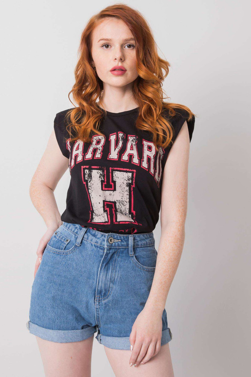 Melns t-krekls Imani Melns t-krekls Imani