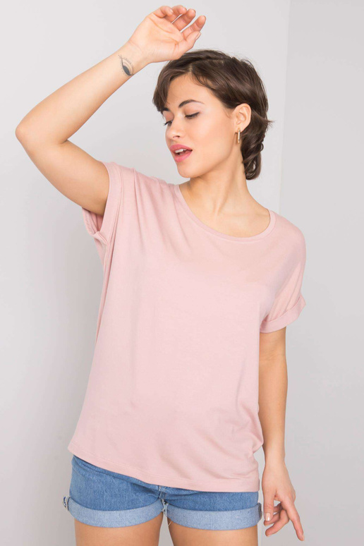 Netīri rozā t-krekls Dafne RUE PARIS