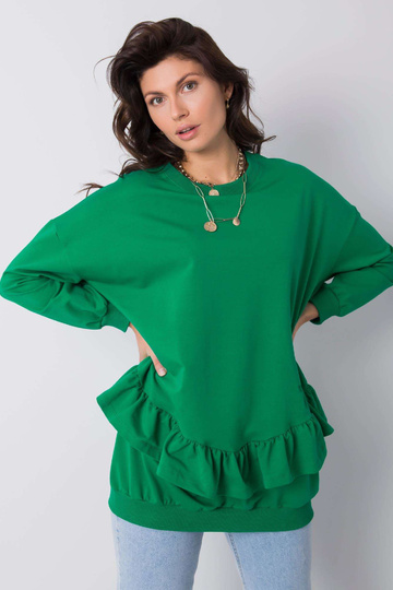 Sanvi zaļš džemperis bez...