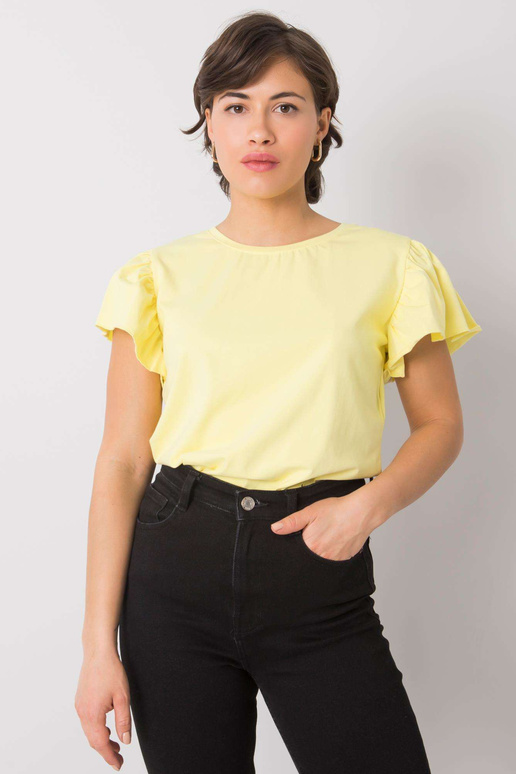 Dzeltens T-krekls Aretha