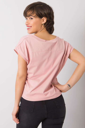 Netīri rozā T-krekls ar... 2