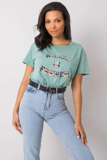 Pistāciju t-krekls ar Elani... 2