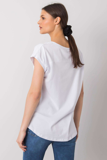 Balts T-krekls ar Hollis...