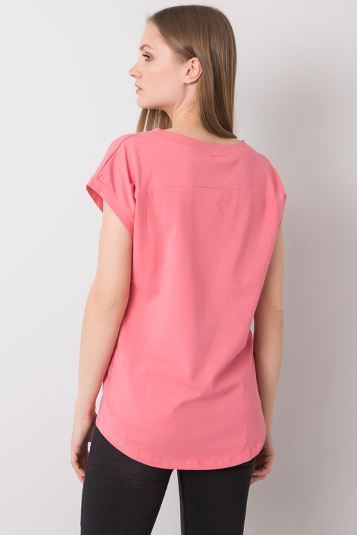 Rozā T-krekls ar Hollis apdruku