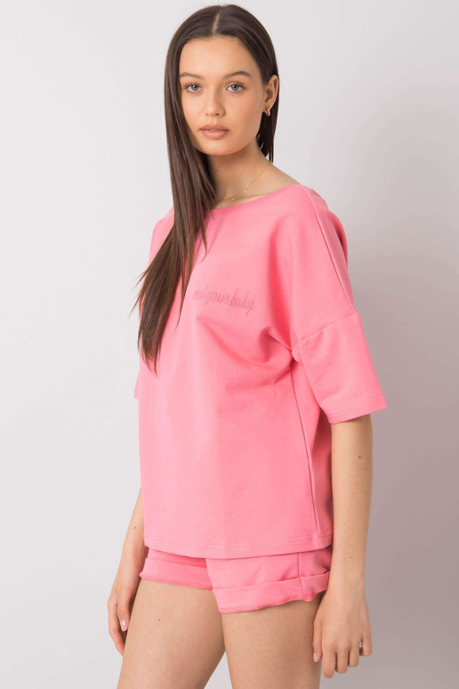 Rozā sieviešu komplekts Quanesia