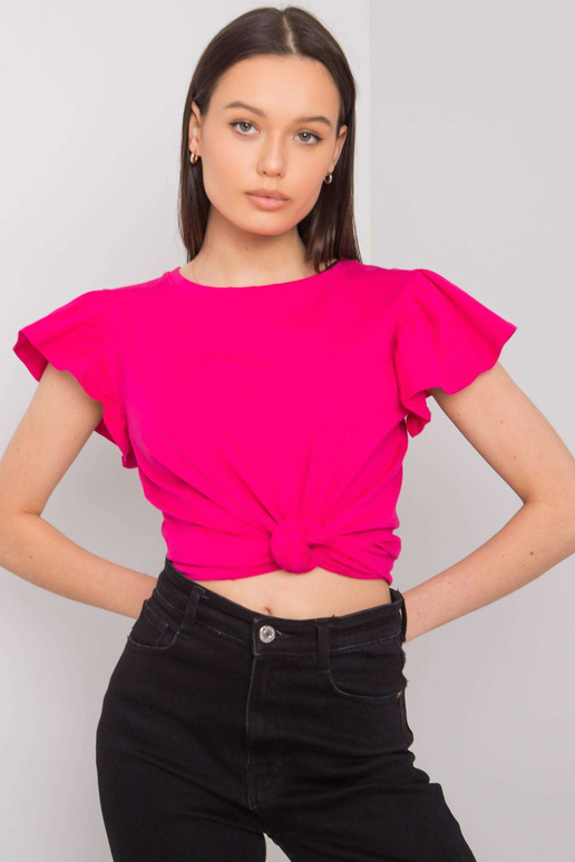 Fuksijas krāsas blūze Šaniece