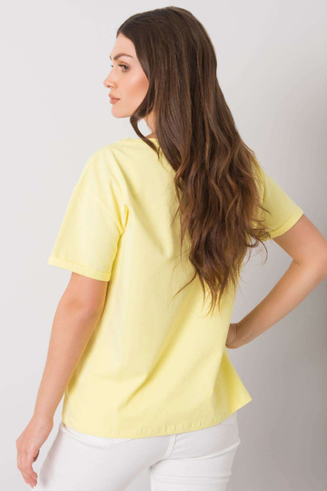 Dzeltens T-krekls ar Aostas...