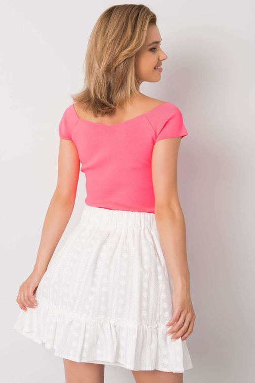 Fluo rozā pieguļoša blūze sievietēm...