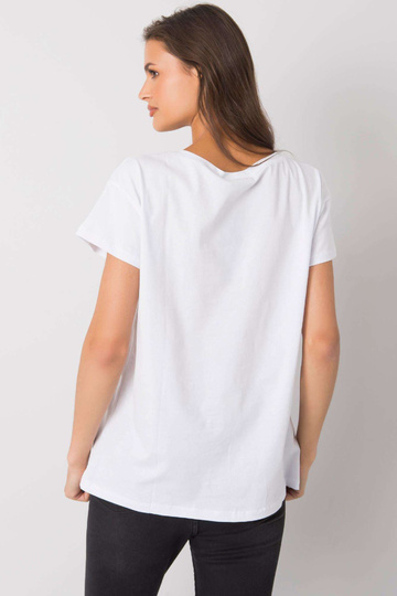 Balts T-krekls ar silva... 2